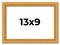13x9 Solid Wood Antique Picture Frame with UV-Resistant Acrylic & Acid-Free Backing, Available in 4 Finishes: Bronze, Gold, Silver, and Gold with Black